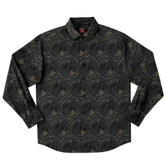 Dark rabbit Long Sleeve Button-up Shirt