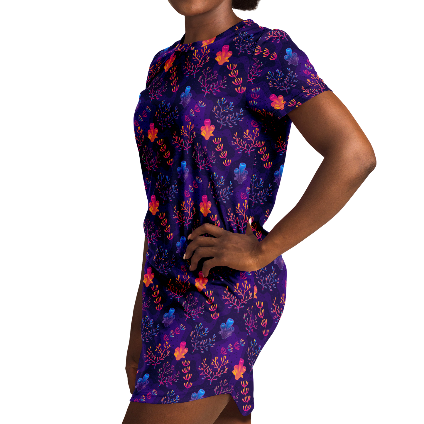 Coral Reef T-Shirt Dress