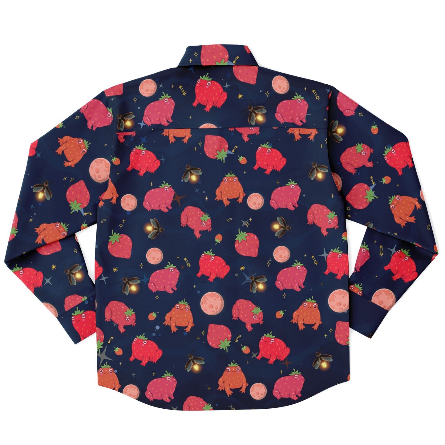 Crimson Toad Long Sleeve Button Up Shirt