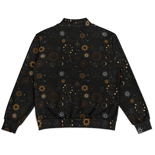 Dark Celestial Baseball Jacket - NeoSkull