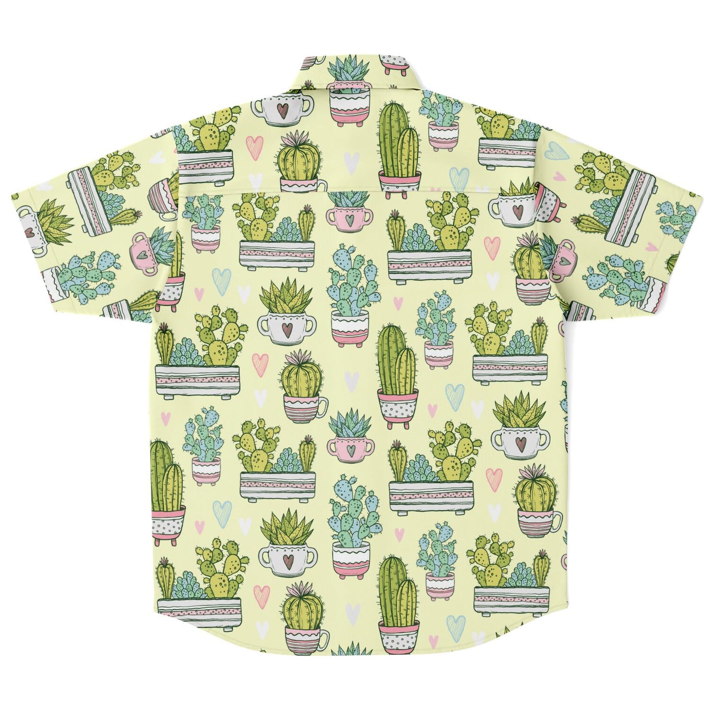 Cactus Sleeve Button-up Shirt