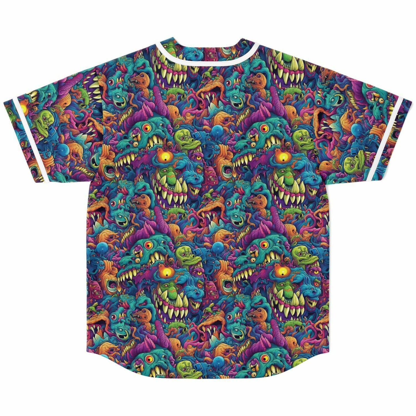 Chaos of Creatures Baseball Jersey - NeoSkull