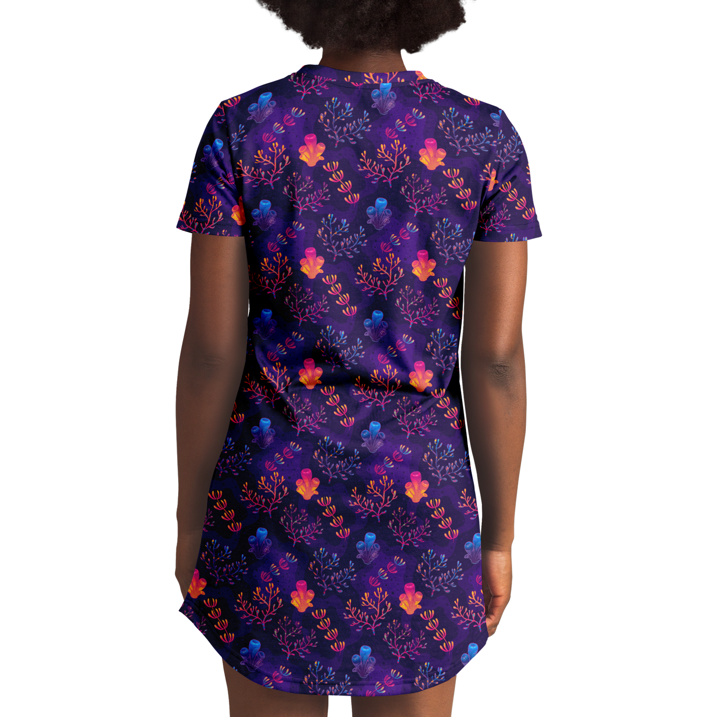 Coral Reef T-Shirt Dress