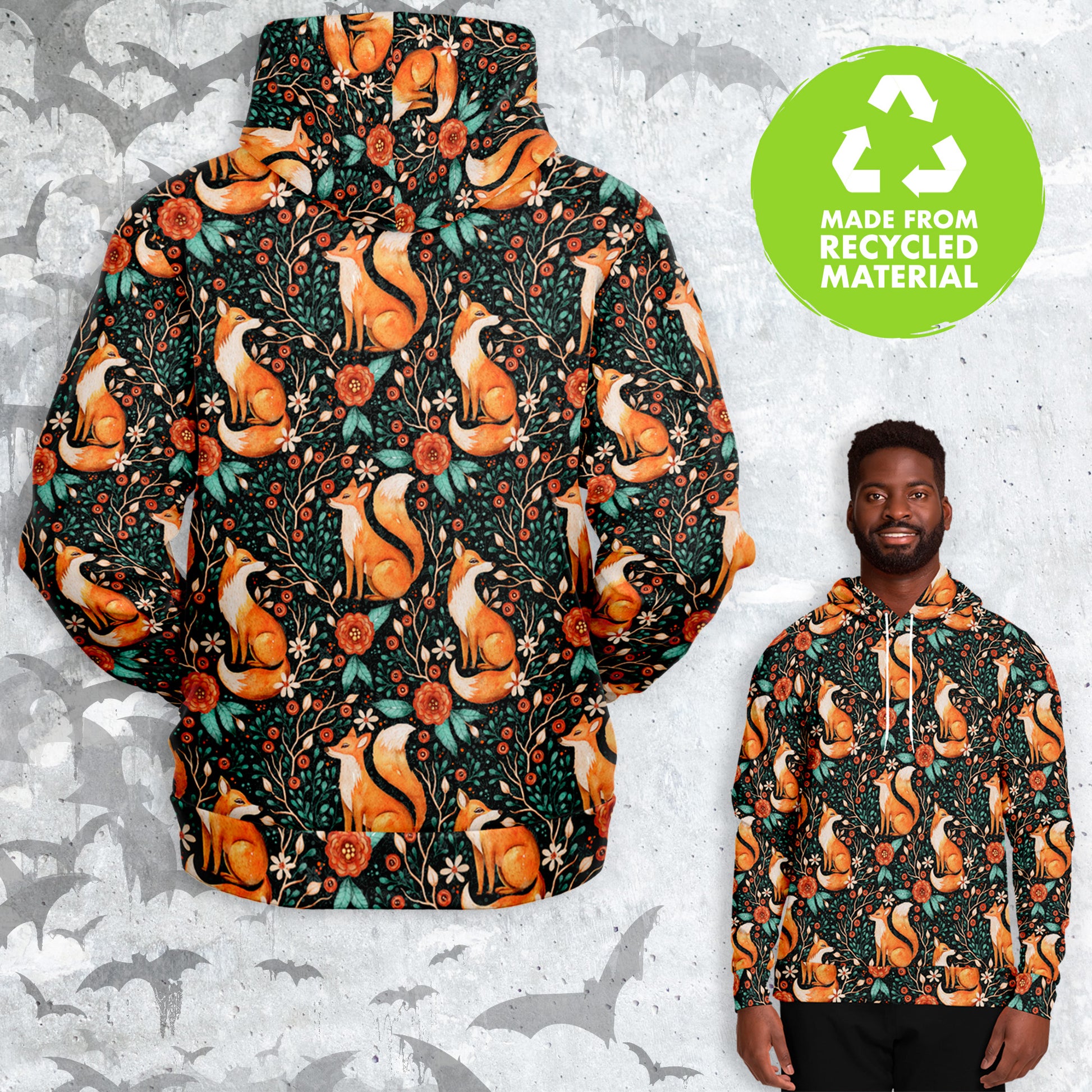 Magical Foxes Artwork pullover
