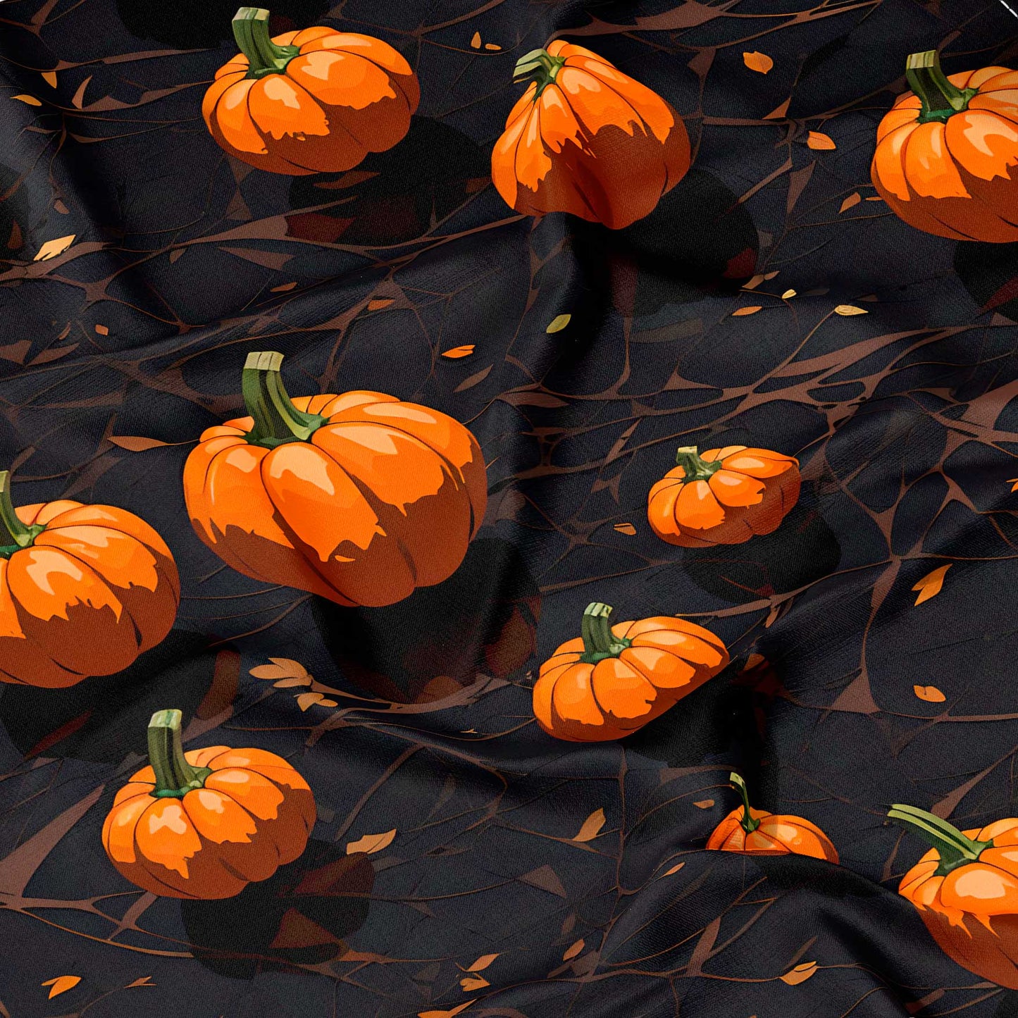 Halloween Fiest Short Sleeve Button-up Shirt