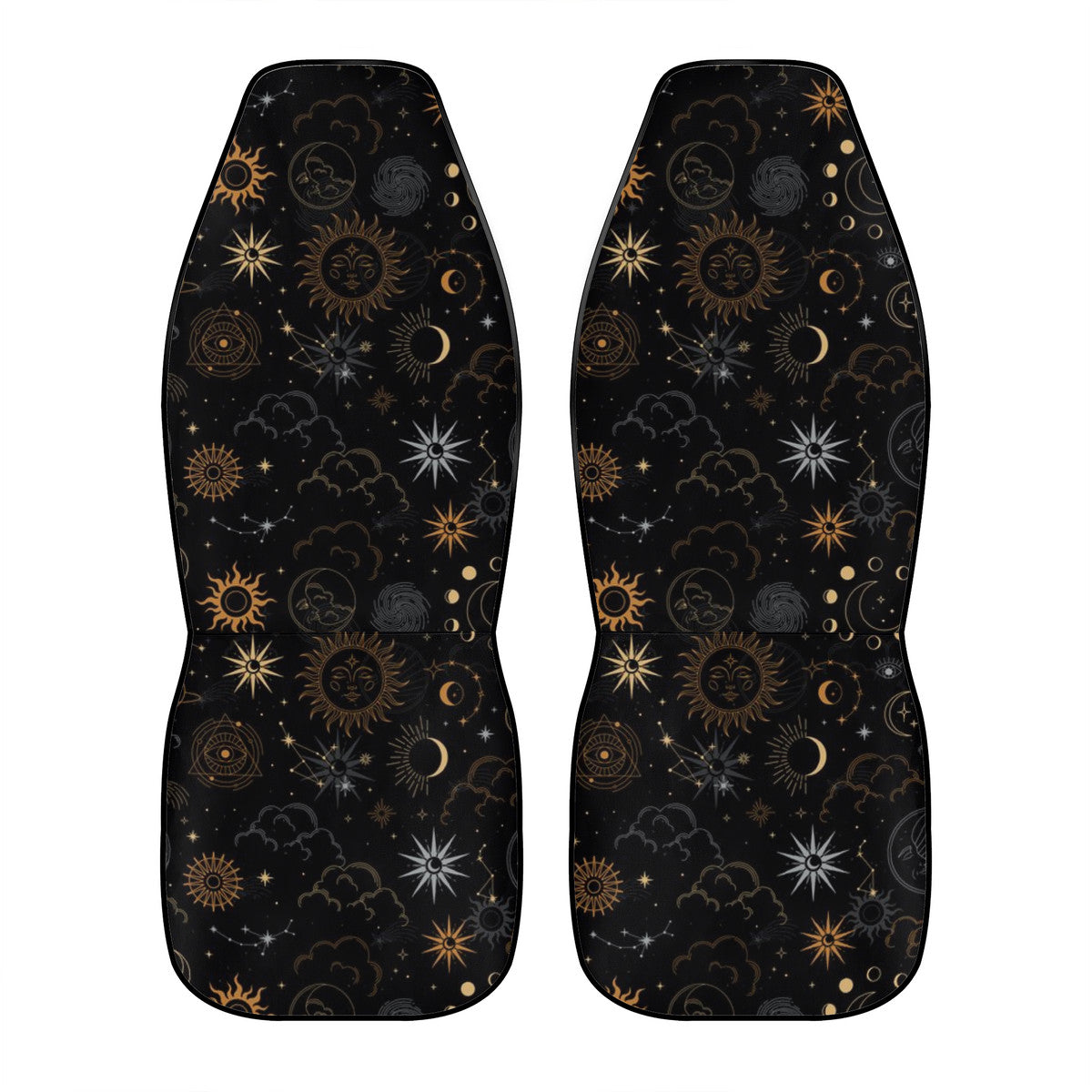 Dark Celestial Car Seat Cover Set - NeoSkull