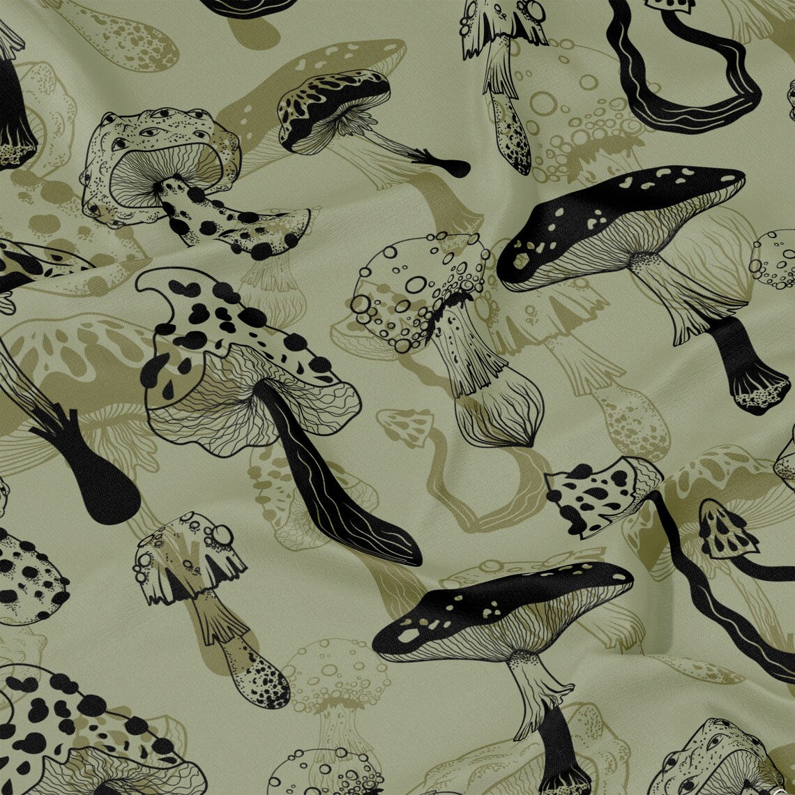 Mushroom warrior Long Sleeve Button Shirt
