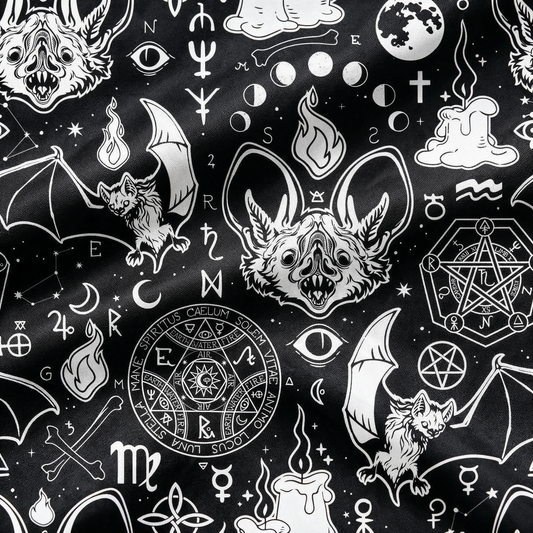 Mystic Bats short sleeve button down shirt