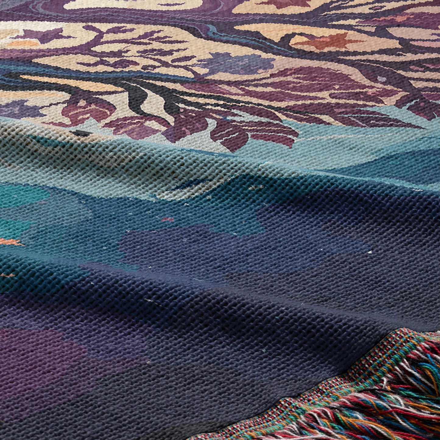 Tree of Life Cotton Woven Blankets