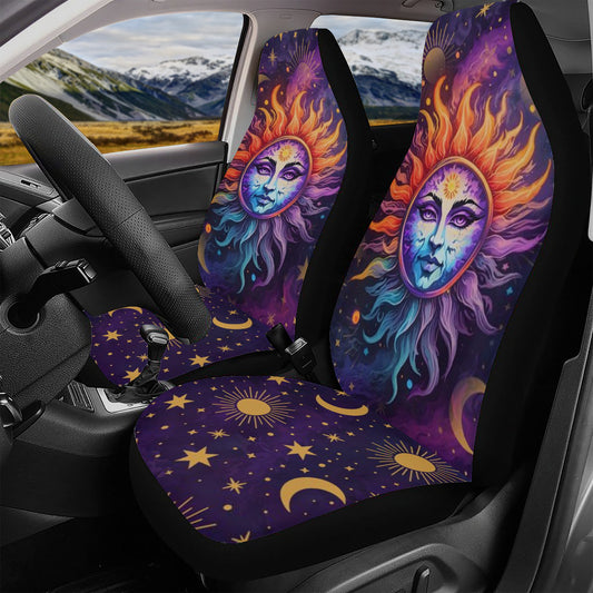 Tarot Sun Car Seat Cover Set - NeoSkull