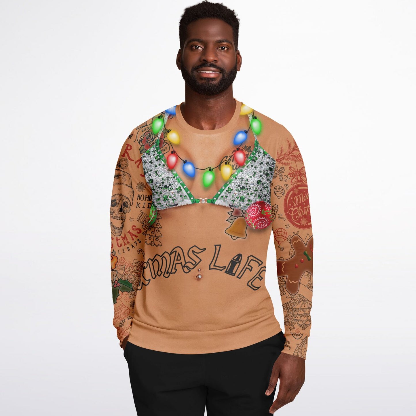Christmas Beach body Sweatshirt
