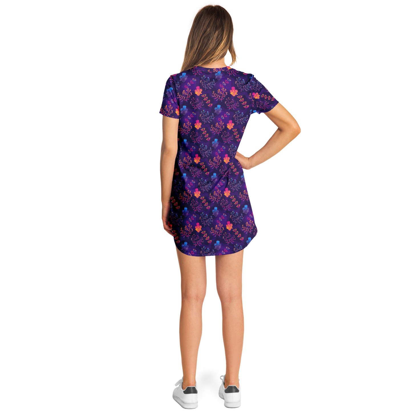 Coral Reef T-Shirt Dress
