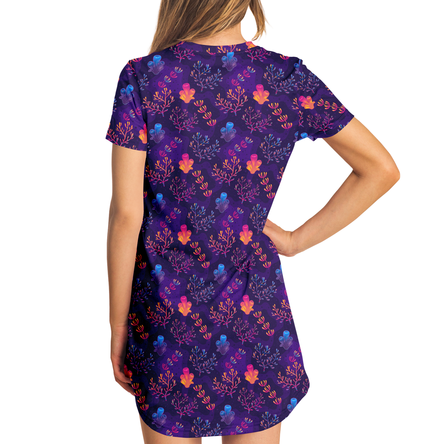 Coral Reef T-Shirt Dress