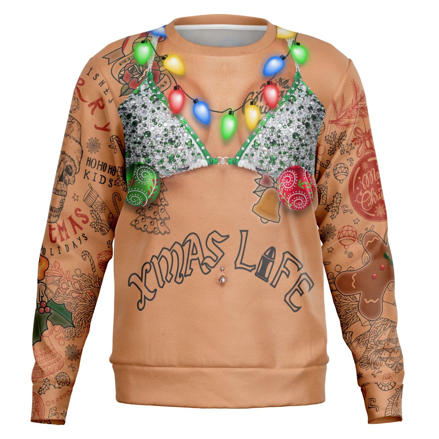 Christmas Beach body Sweatshirt