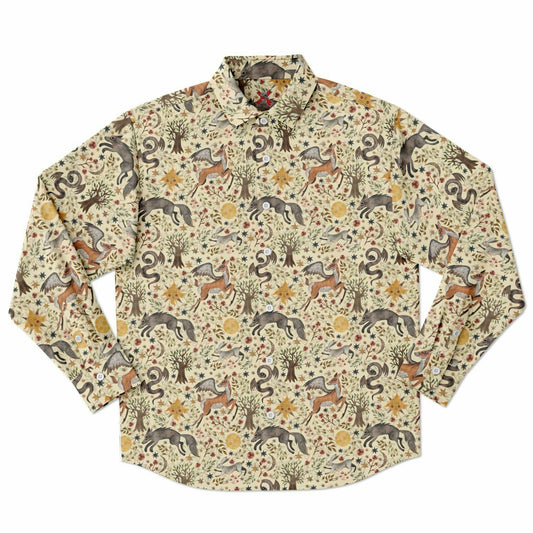 Fairytale Long Sleeve Button--up Shirt