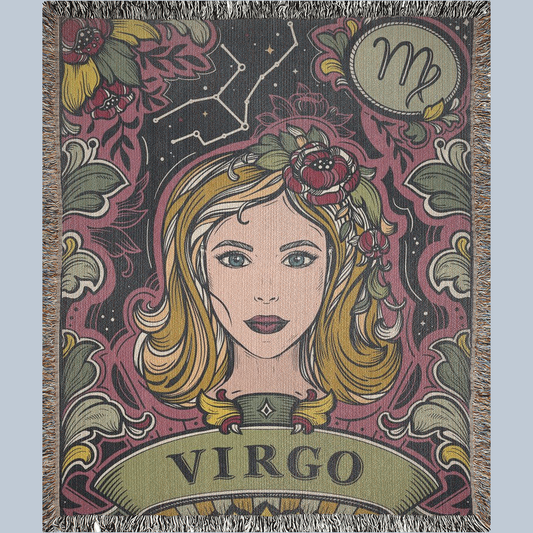 Woven Blankets Zodiac Virgo - NeoSkull