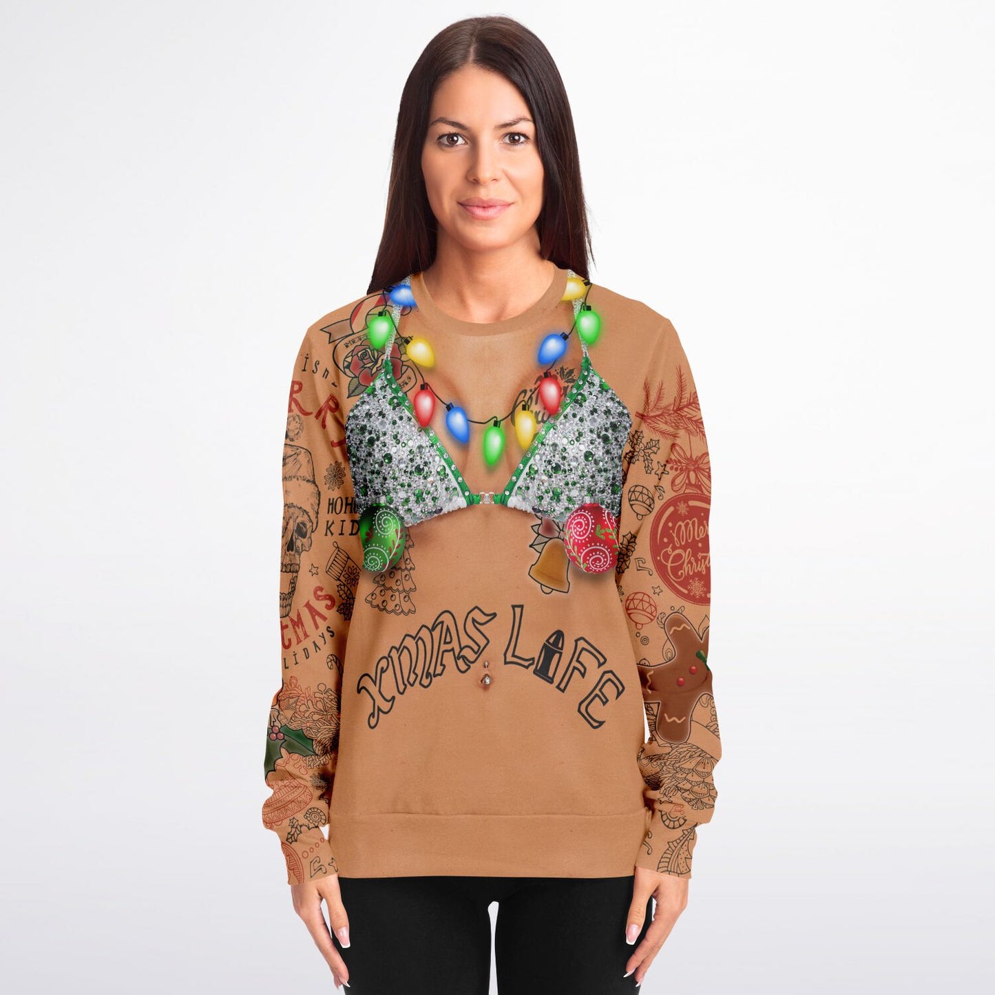 Christmas Beach body Sweatshirt