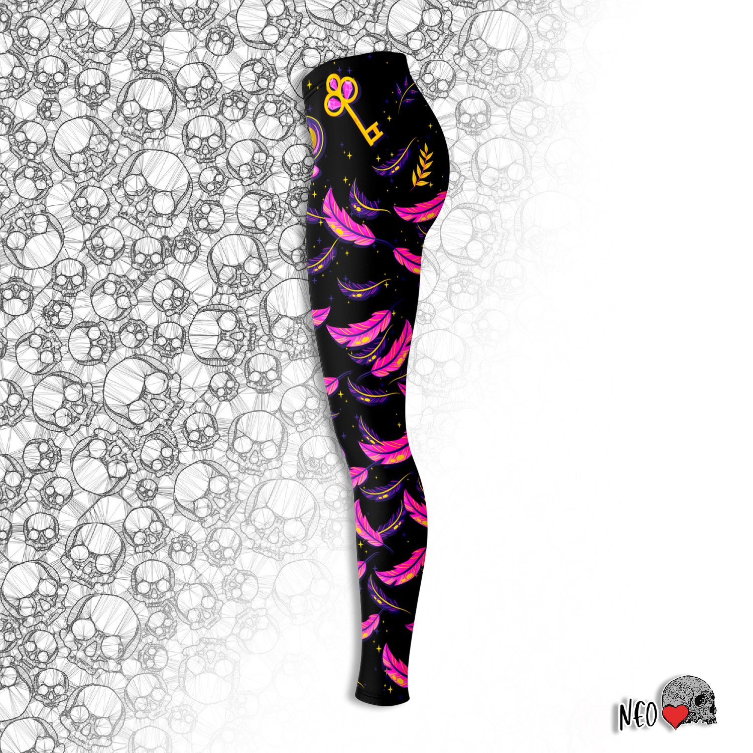 Dark Tale Magic Leggings - NeoSkull