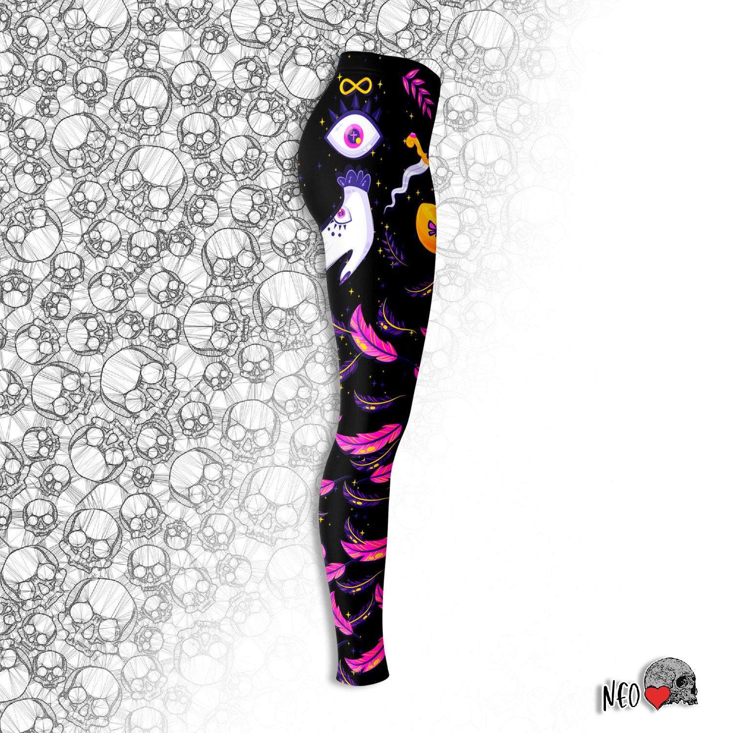 Dark Tale Magic Leggings - NeoSkull