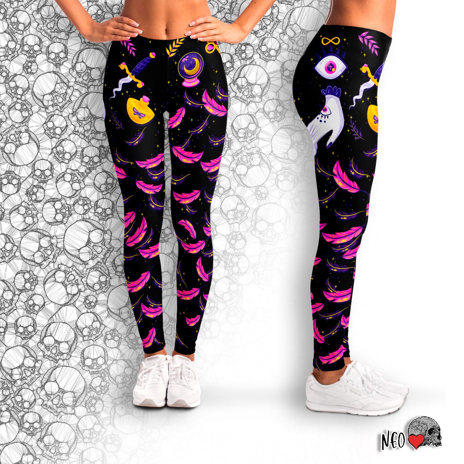 Dark Tale Magic Leggings - NeoSkull