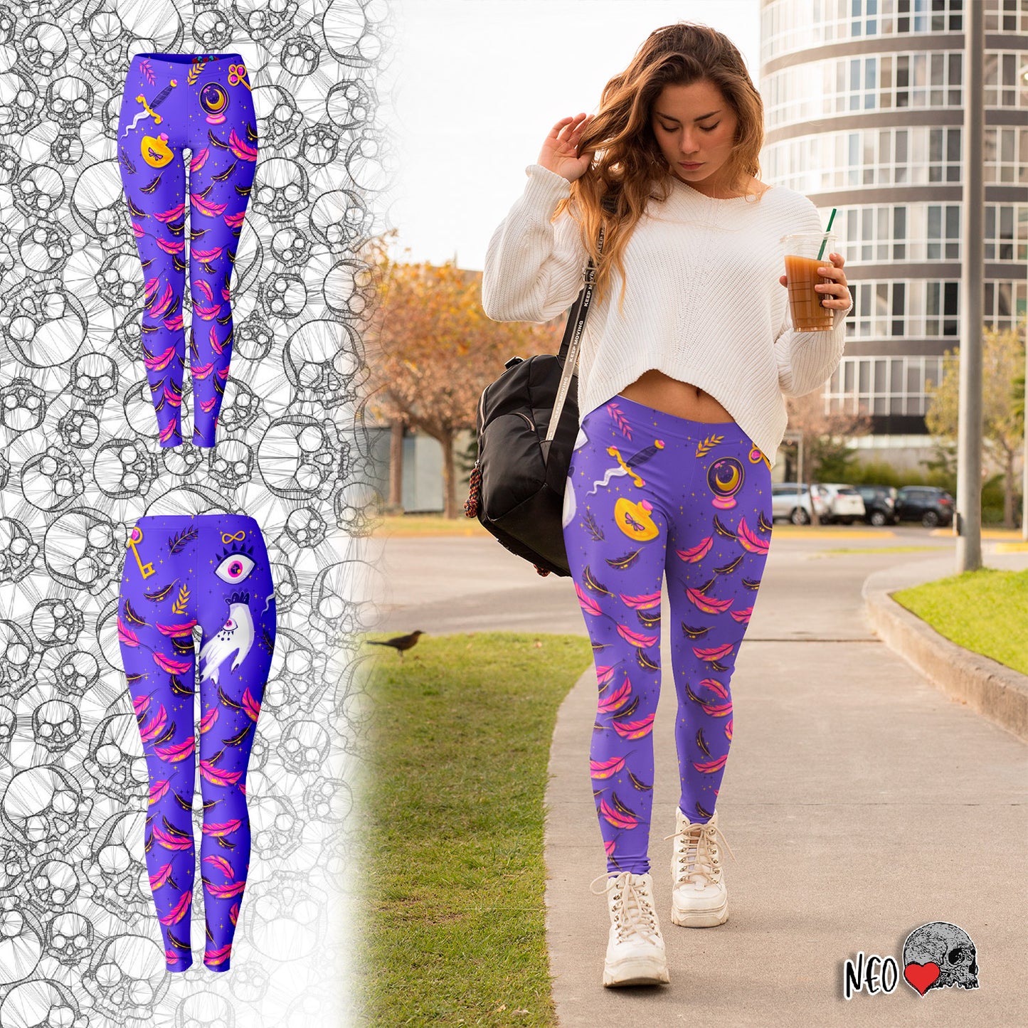 Sparkling Magic Leggings - NeoSkull