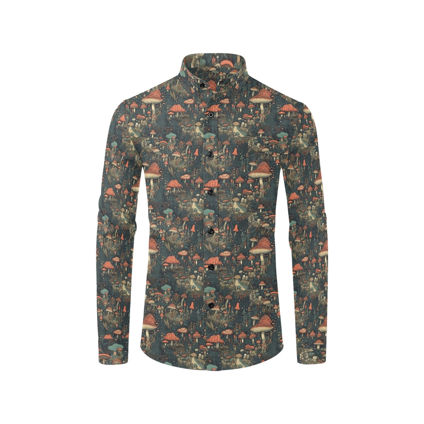 Ancient Forest Long-sleeved button-up shirt