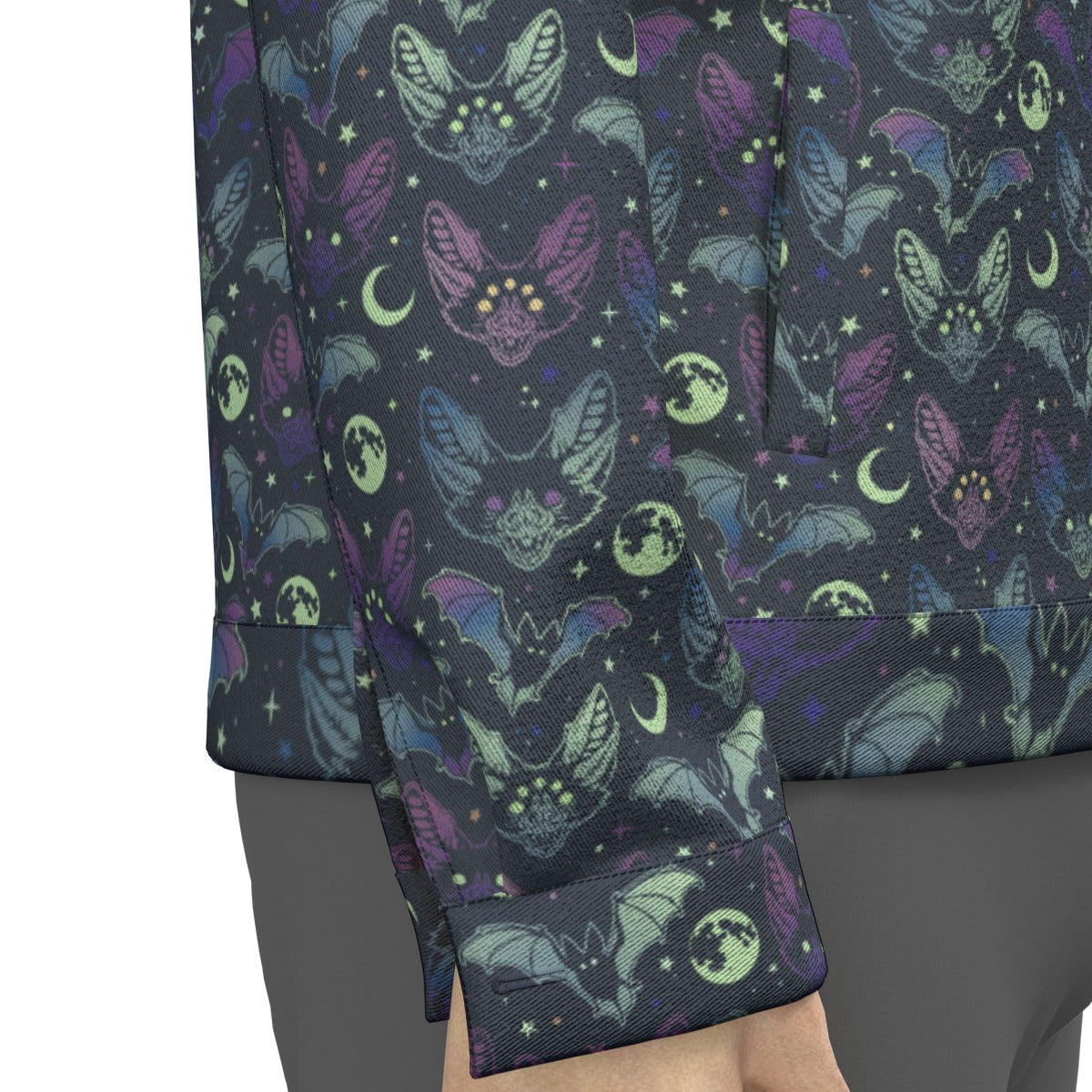 Creepy Bats Lapel Jacket