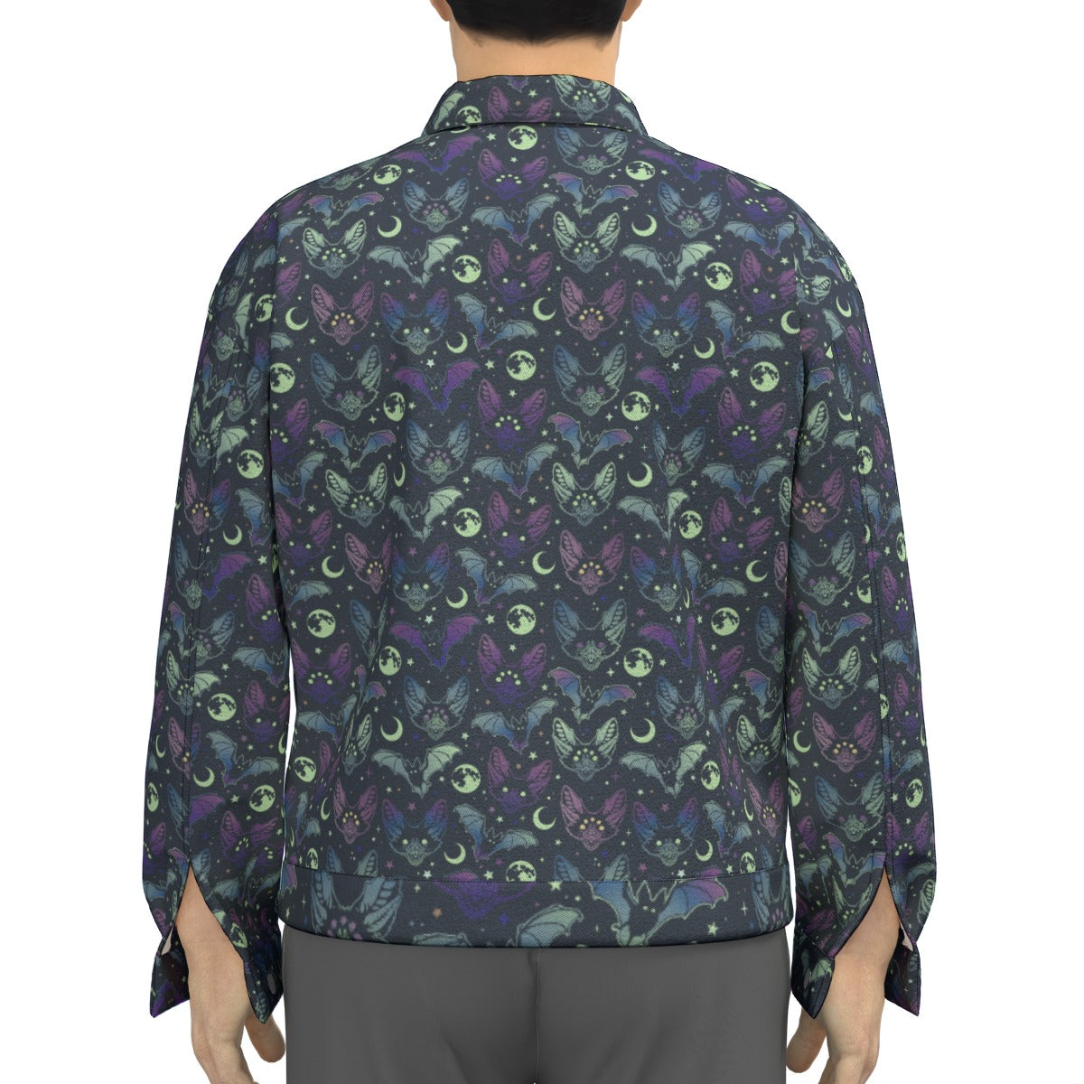 Creepy Bats Lapel Jacket