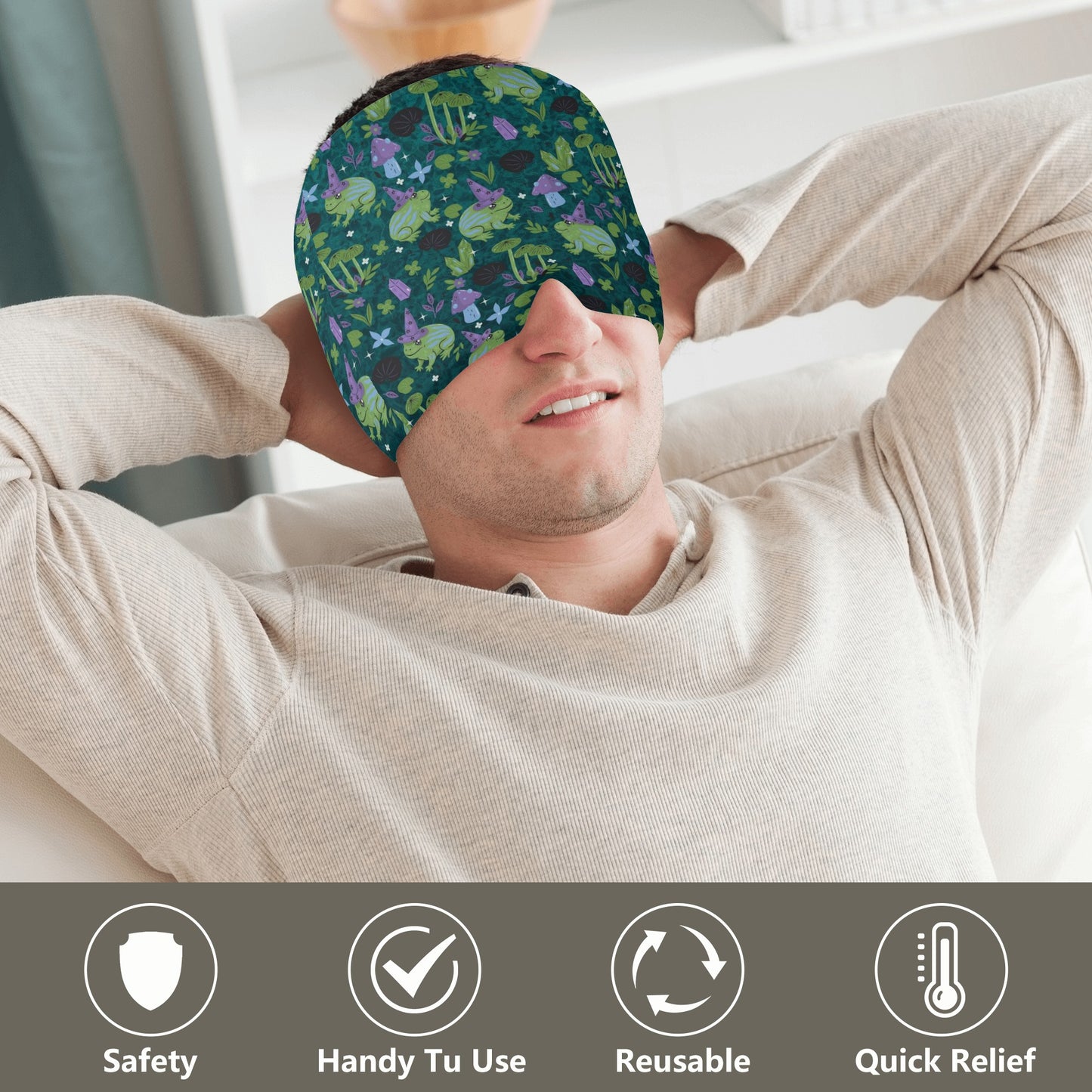 Magic Swamp Ice Head Wrap