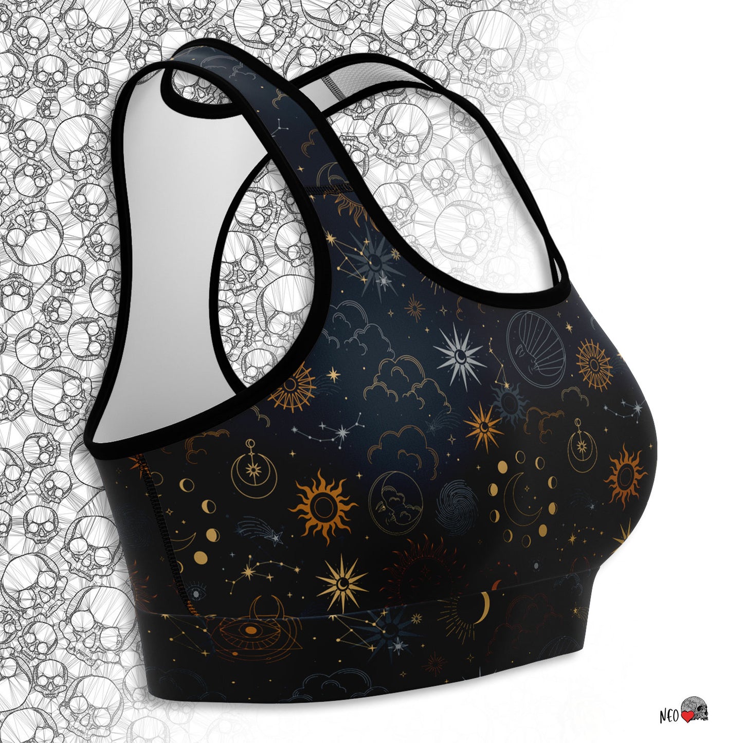 Celestial sports bra - neoskull