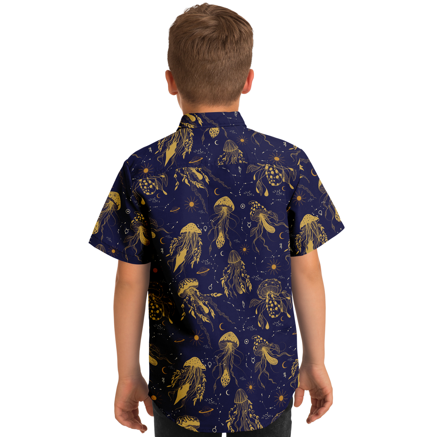 Mystic Mushroom Youth Button-up Shirt