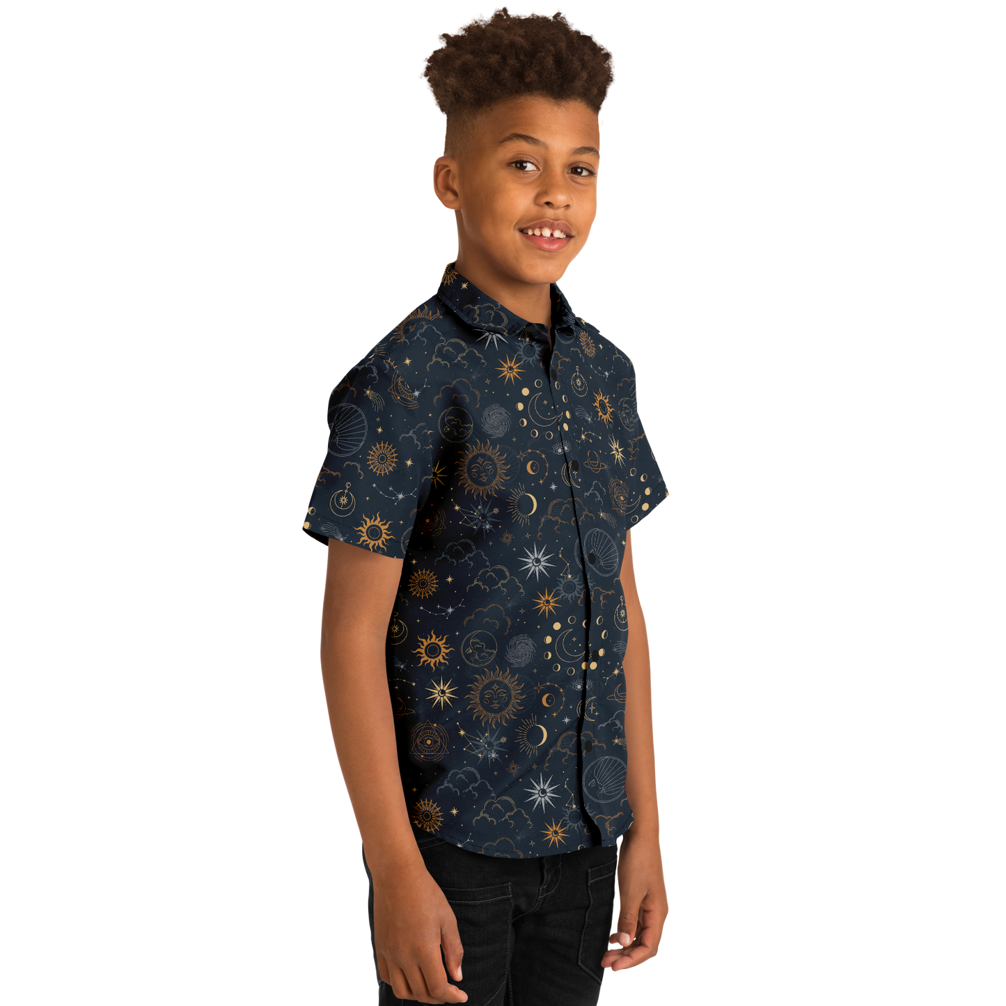 Celestial Youth Button-up Shirt