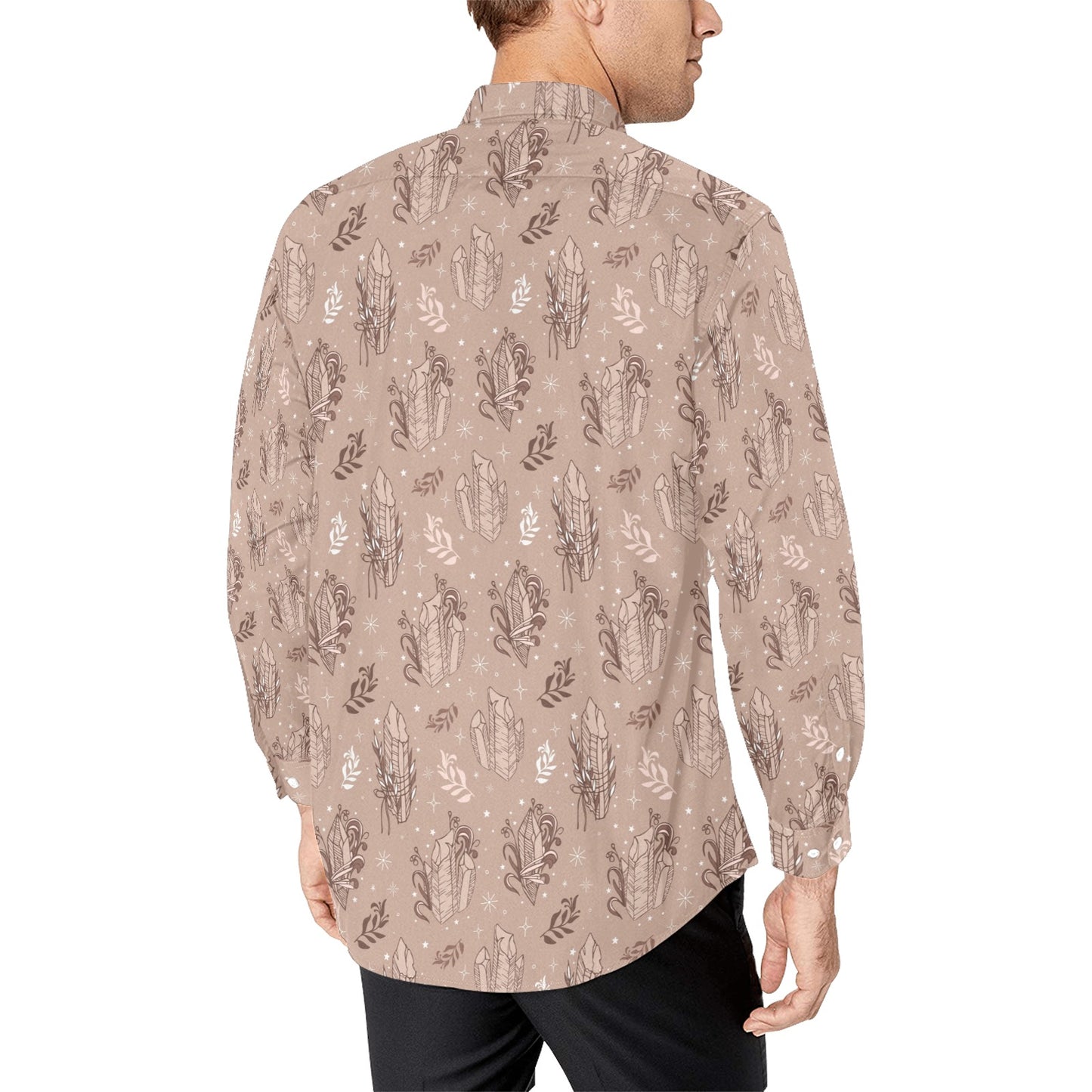 Mystic craft Men's All Over Print Long Sleeve Shirt