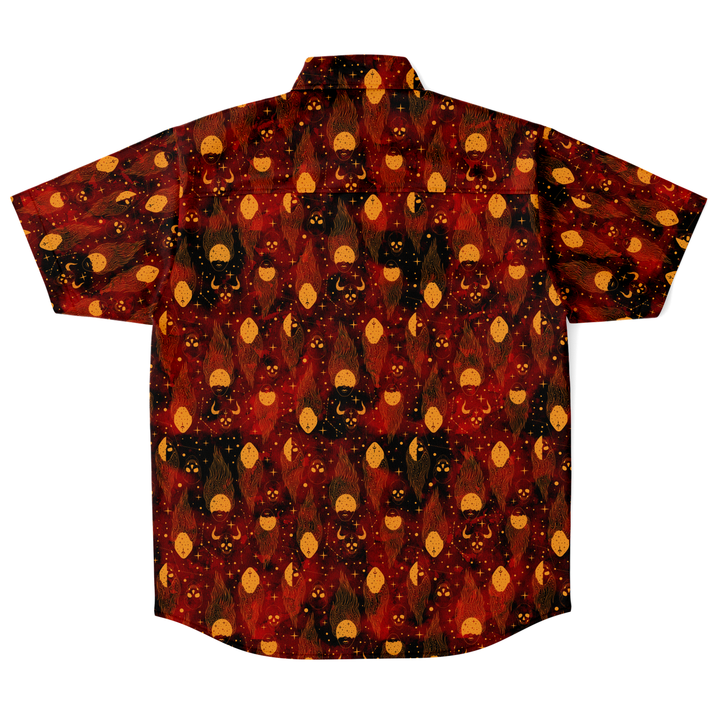 Spirits short sleeve button-up shirt