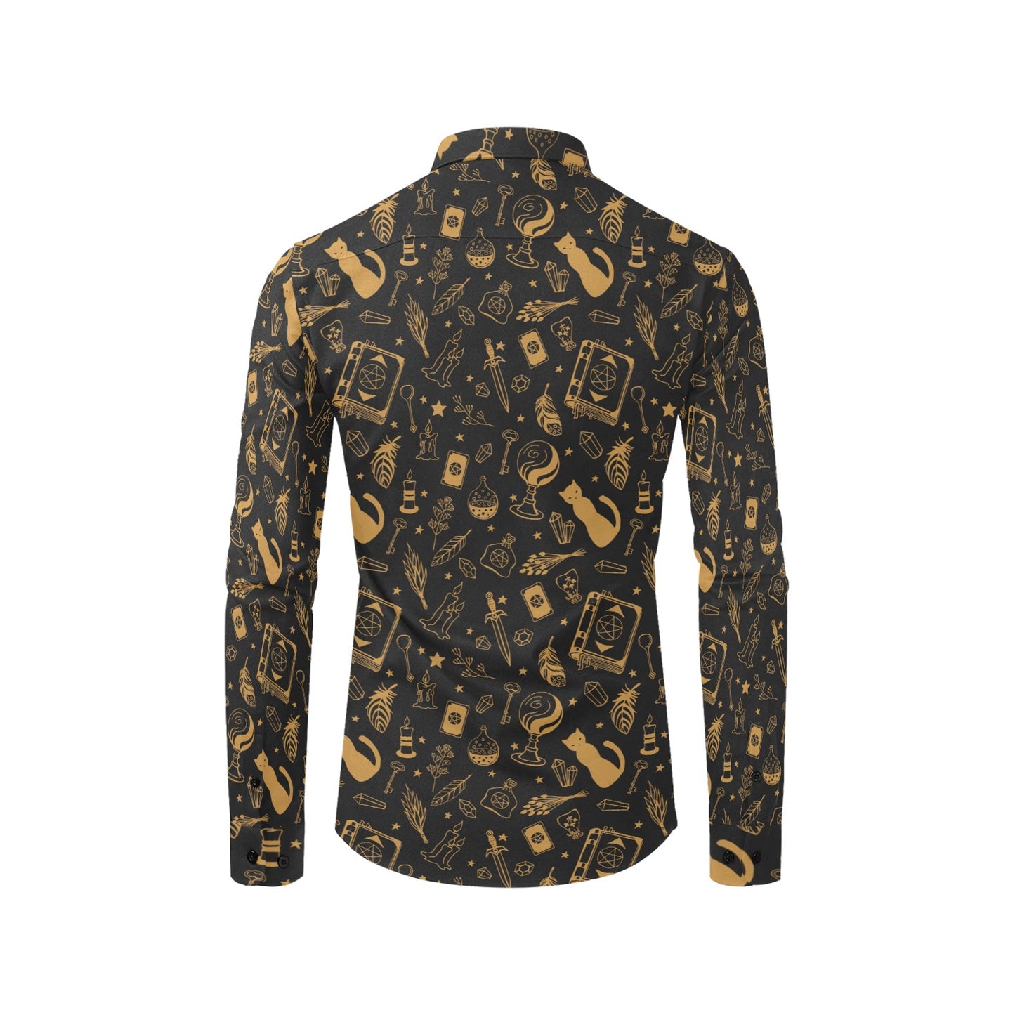 My Magic Things Men's All Over Print Long Sleeve Shirt