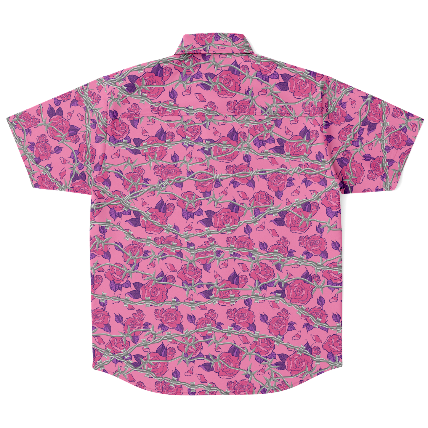 forbidden tenderness short sleeve button down shirt