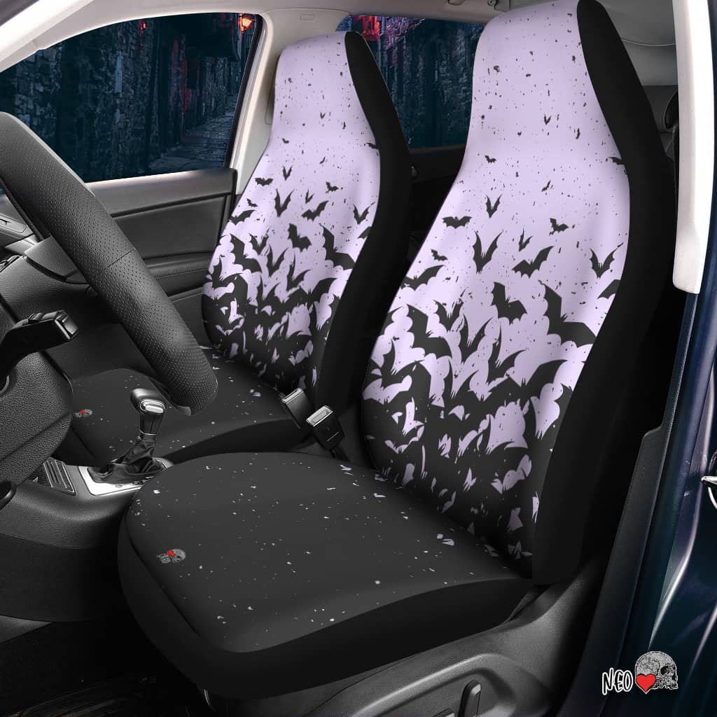 Bat Swarm Car Seat Covers - NeoSkull