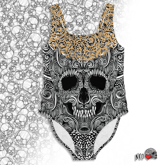 gothic clothing one-piece swimsuit