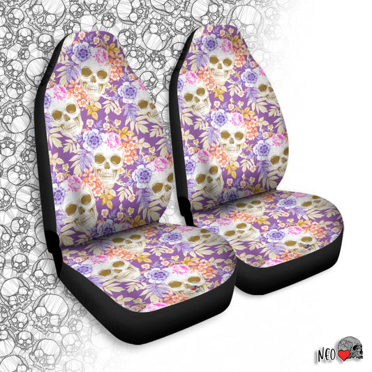 pastel goth car seat covers - neoskull
