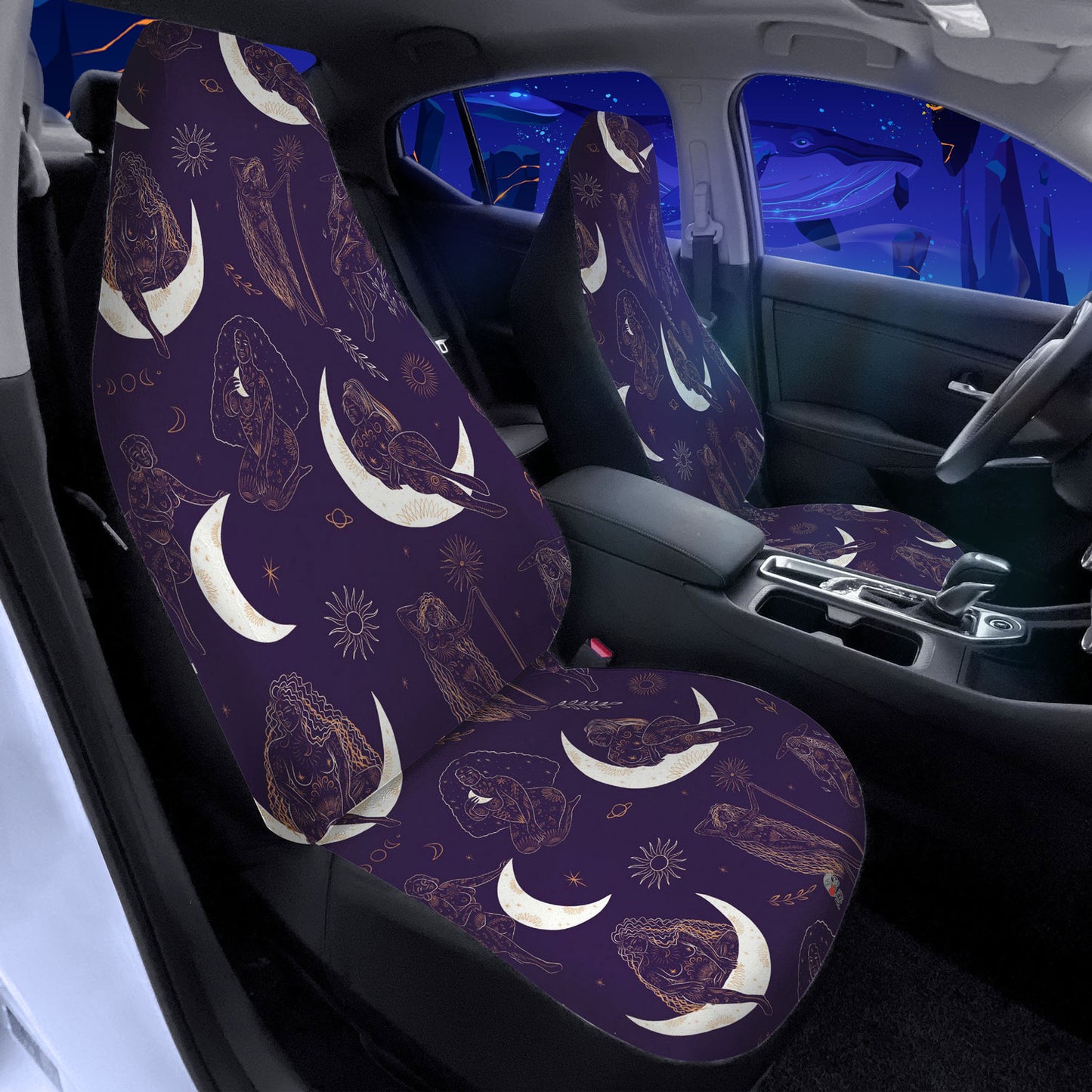 Young Moon Car Seat Covers