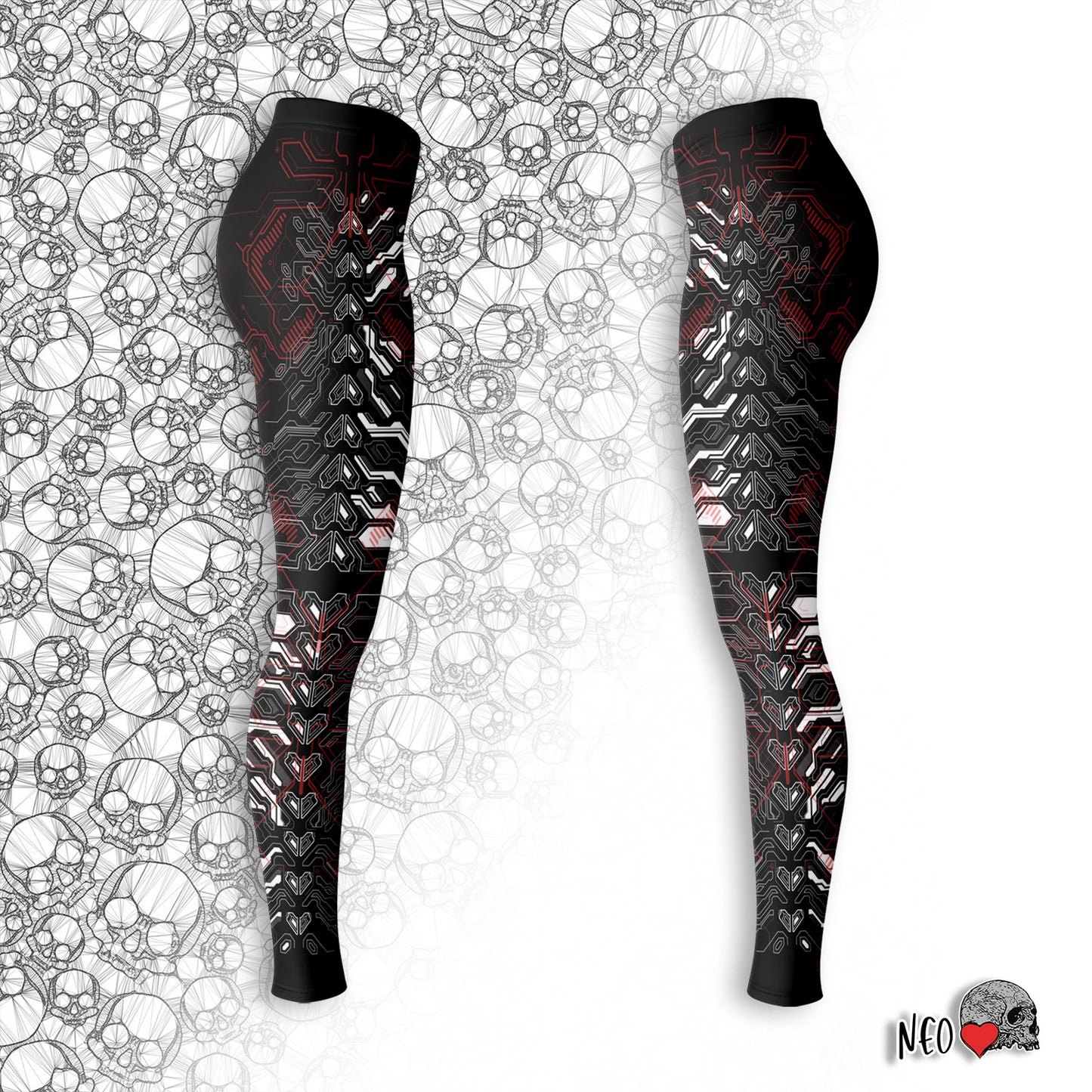 Cyberwear Leggings - NeoSkull