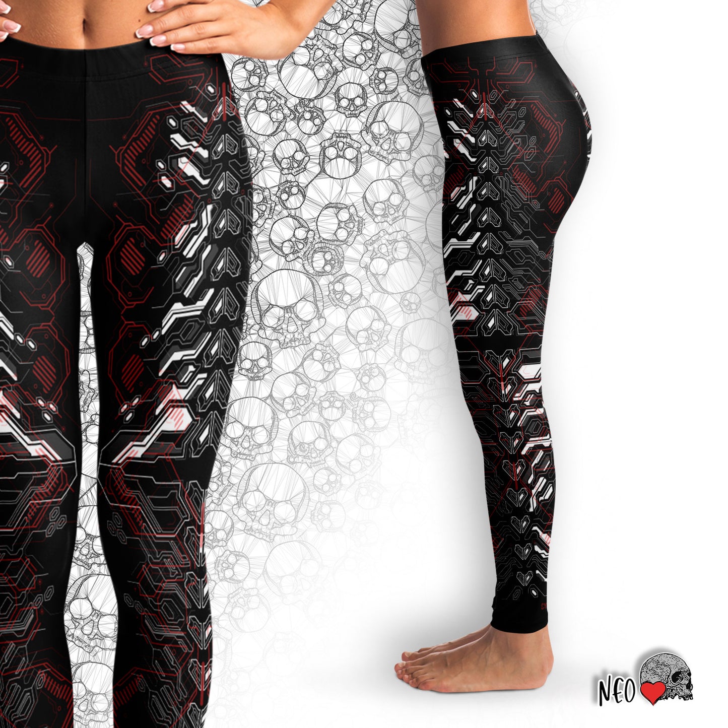 Cyberwear Leggings - NeoSkull