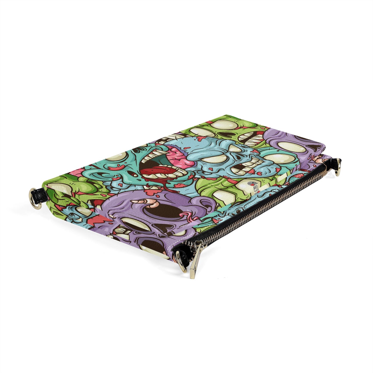 Zombie Crowd Foldable Cross Body Handbags Foldable Cross Body Handbags