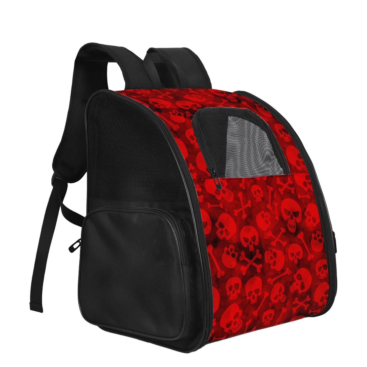 Skull and Bones Pet carrier bag Pet Carrier Backpack