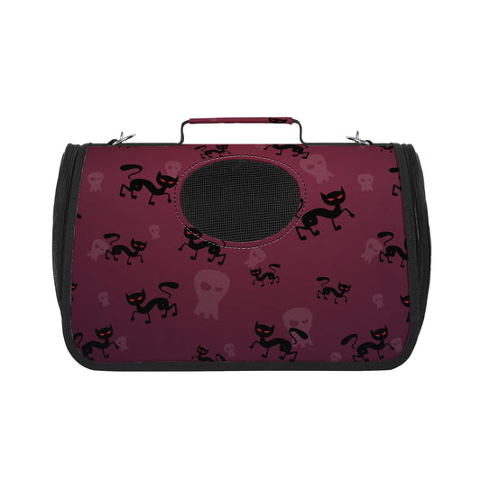 Spooky Cat Small Pet  carrier bag Pet Carrier Bag
