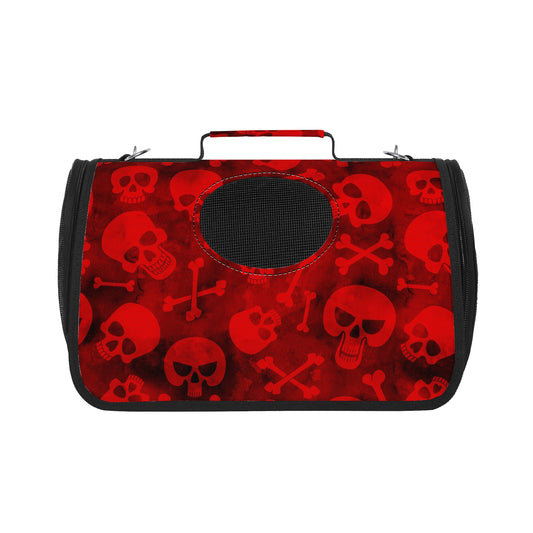 Skulls and Bones Small Pet  carrier bag Pet Carrier Bag