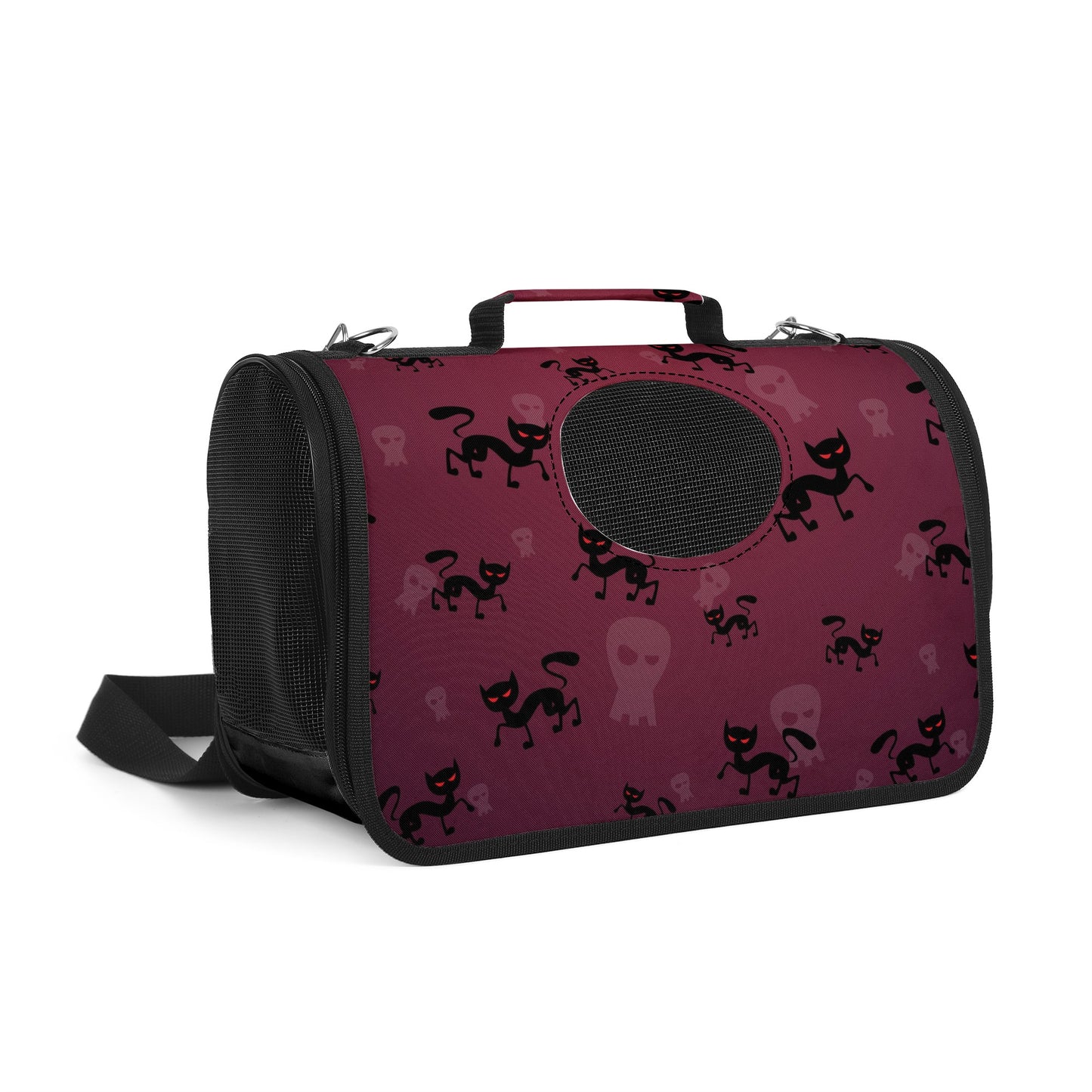 Spooky Cat Small Pet carrier bag Pet Carrier Bag