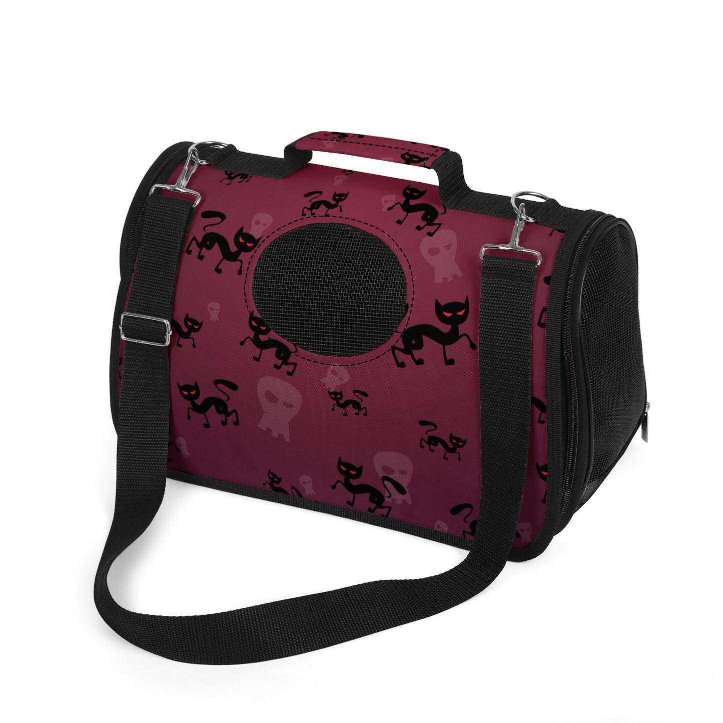 Spooky Cat Small Pet carrier bag Pet Carrier Bag