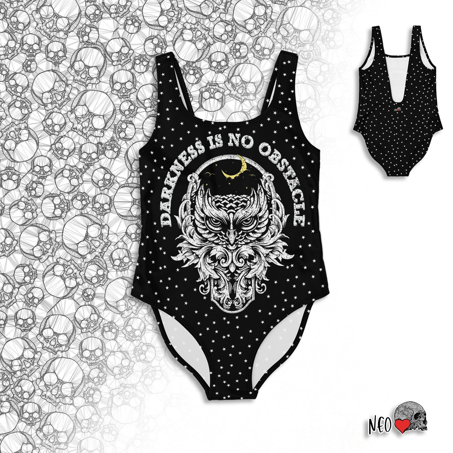 Darkness is no obstacle Swimsuit - NeoSkull