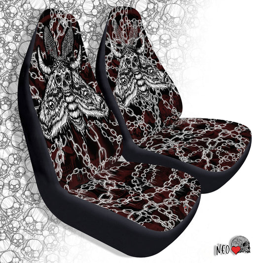 Death Moth Car Seat Covers